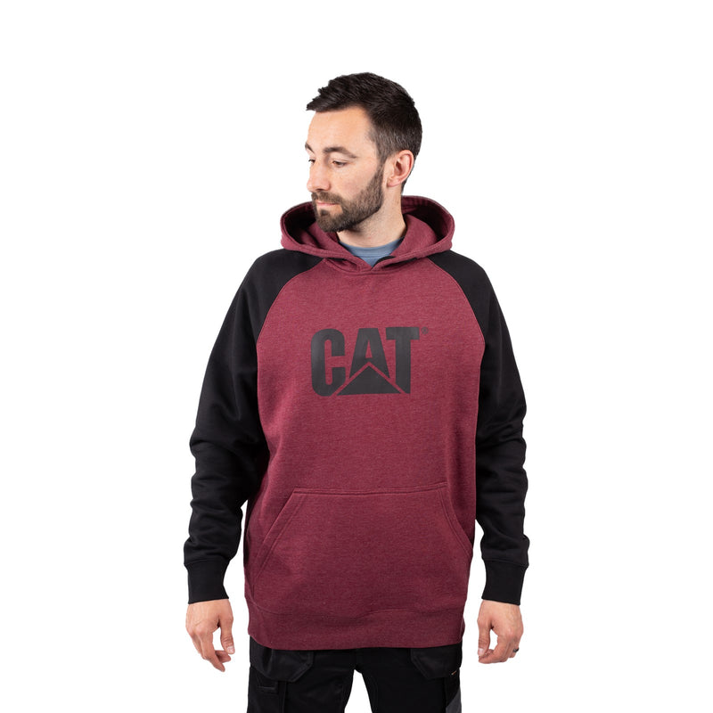 Caterpillar Raglan Hooded Sweatshirt