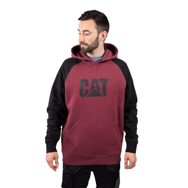 Caterpillar Raglan Hooded Sweatshirt