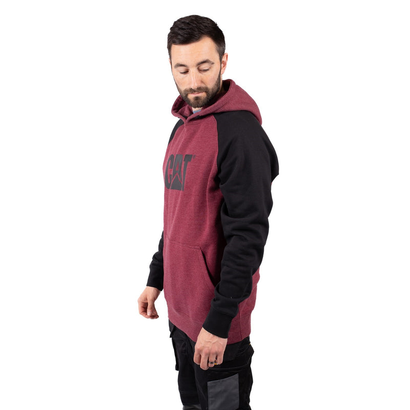 Caterpillar Raglan Hooded Sweatshirt