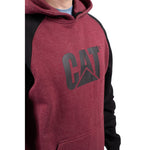 Caterpillar Raglan Hooded Sweatshirt - thumbnail 6