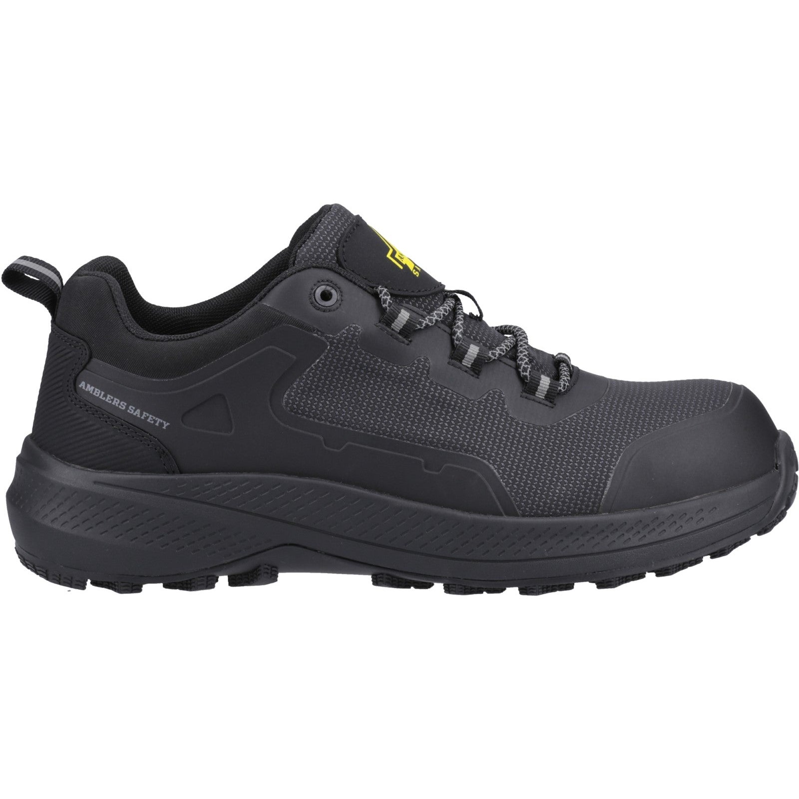 Amblers AS721C Hurdle safety trainer in a modern knit design.