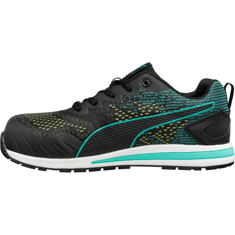 Puma Safety Vivid Green Heart Low Trainer