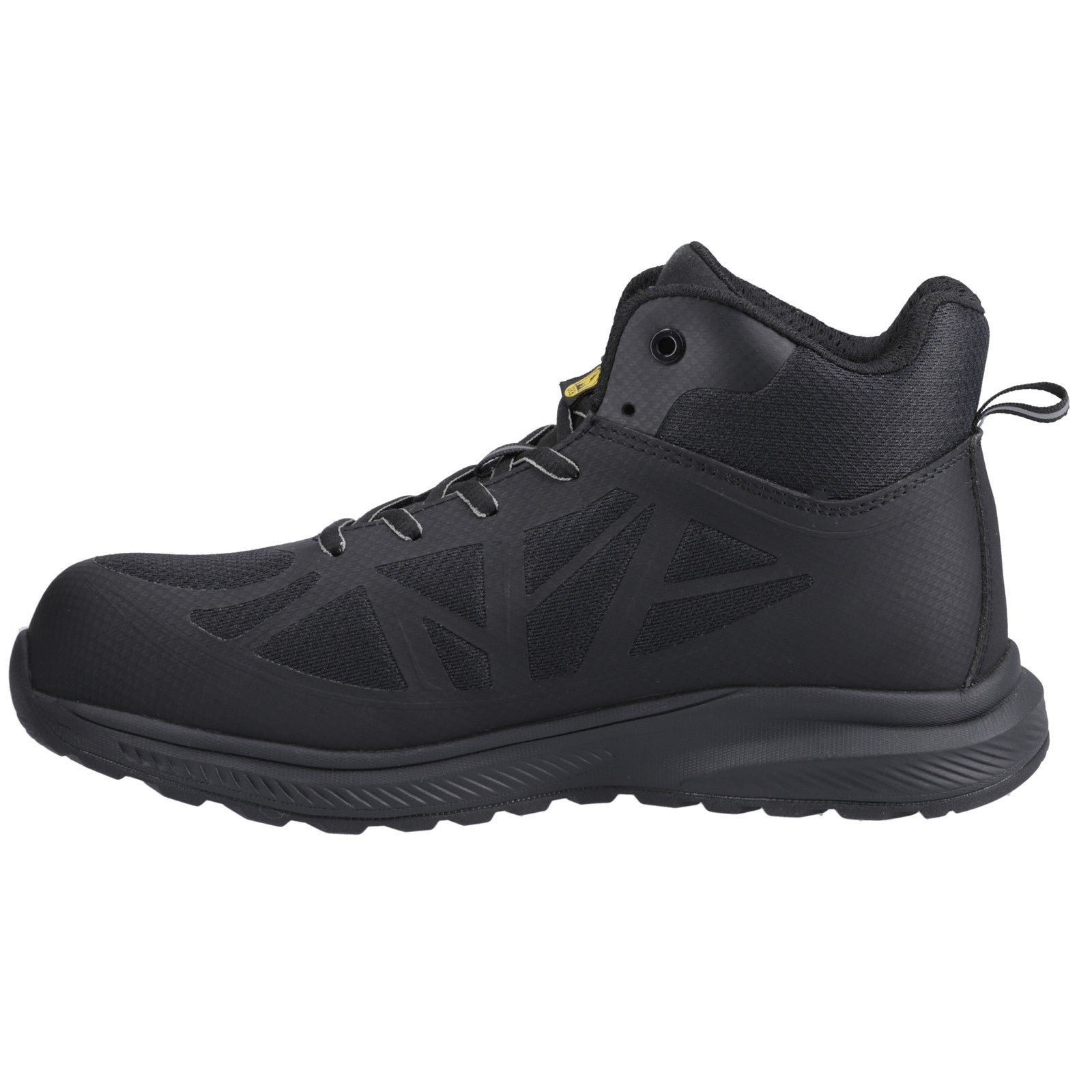 Padded ankle collar of the Amblers Relay safety hiker.
