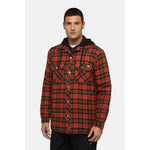 Dickies Fleece Hooded Flannel Shirt - thumbnail 1