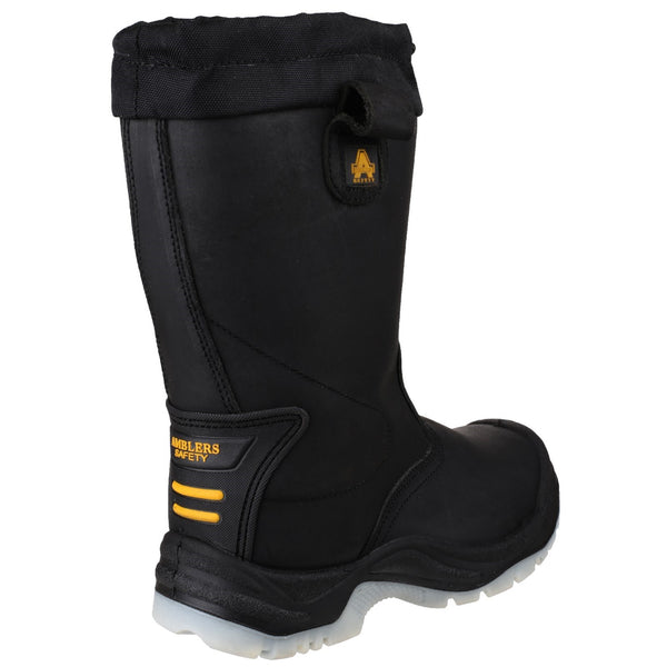 Side of the FS209 water-resistant rigger boot.