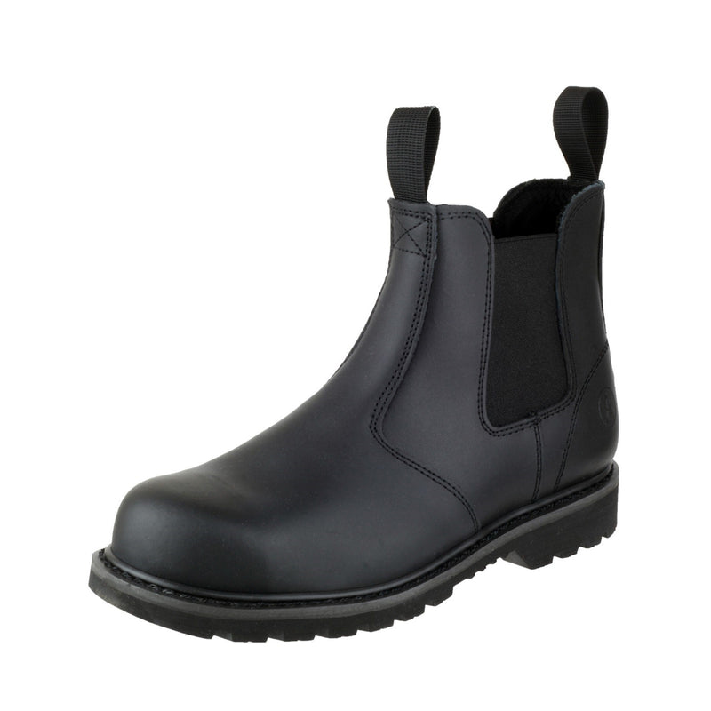 Durable sole of the FS5 Goodyear welted dealer boot.