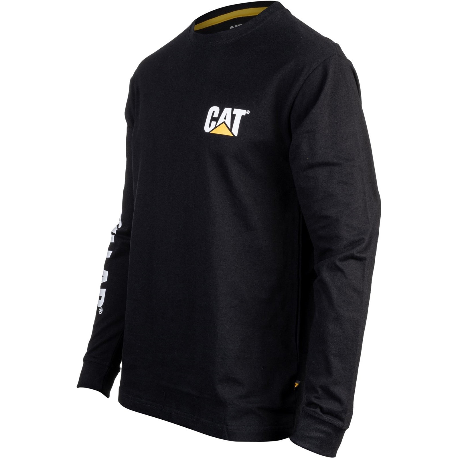 Caterpillar Trademark Banner Long Sleeve T-Shirt