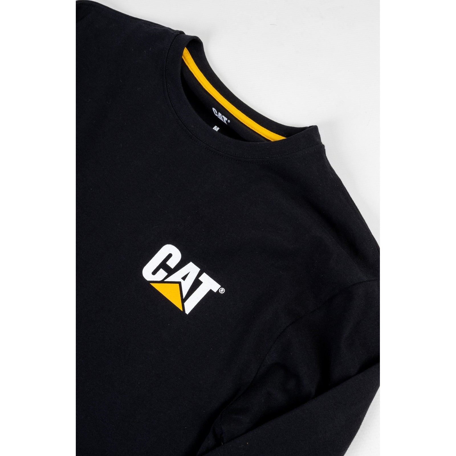 Caterpillar Trademark Banner Long Sleeve T-Shirt