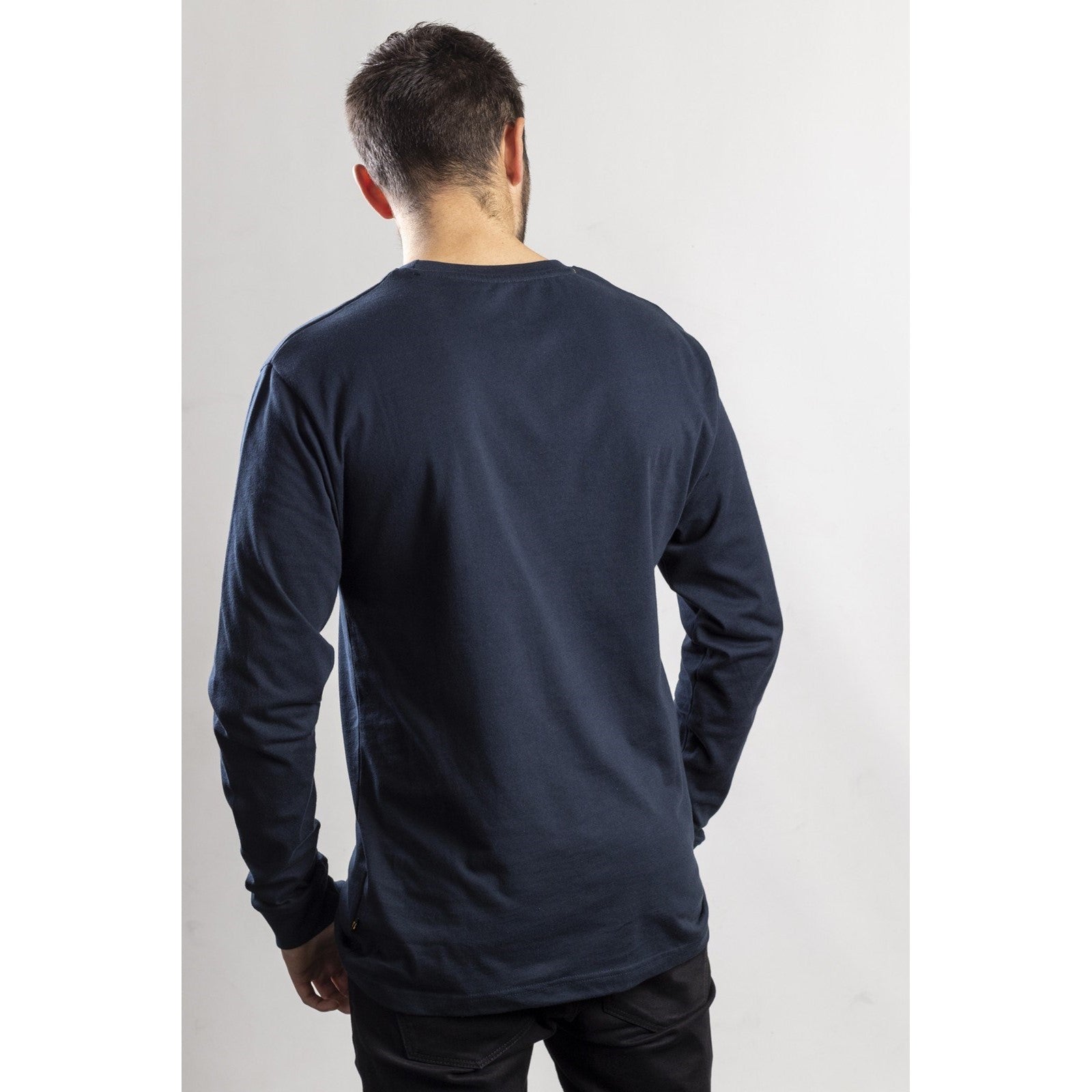 Caterpillar Trademark Banner Long Sleeve T-Shirt