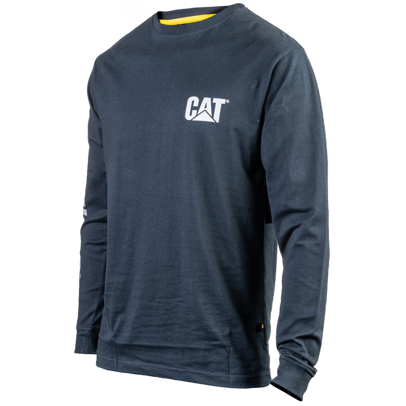 Caterpillar Trademark Banner Long Sleeve T-Shirt