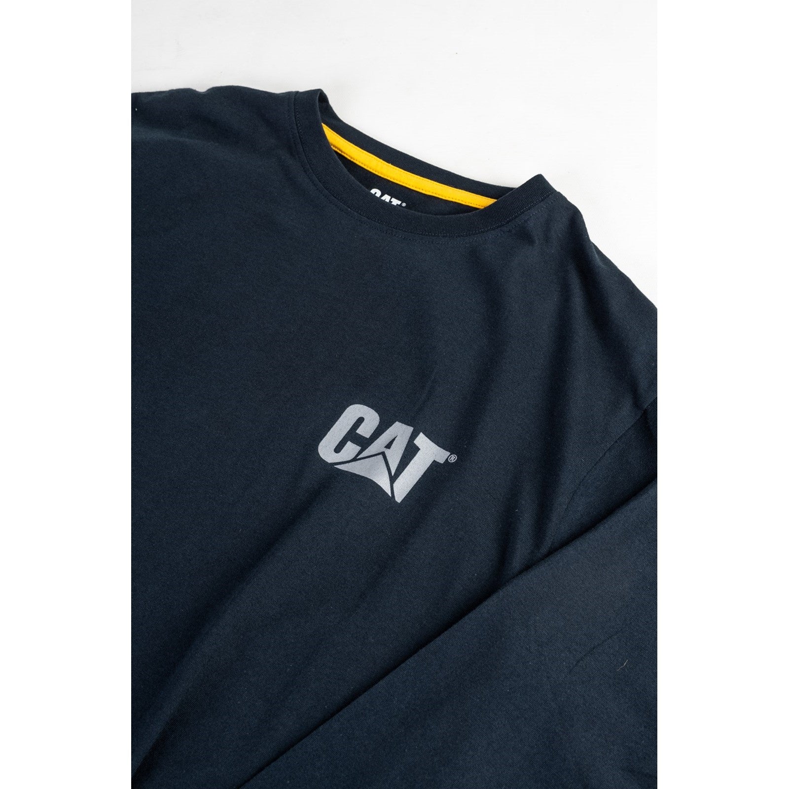 Caterpillar Trademark Banner Long Sleeve T-Shirt