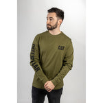 Caterpillar Trademark Banner Long Sleeve T-Shirt - thumbnail 1
