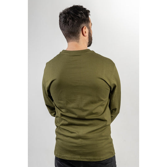 Caterpillar Trademark Banner Long Sleeve T-Shirt