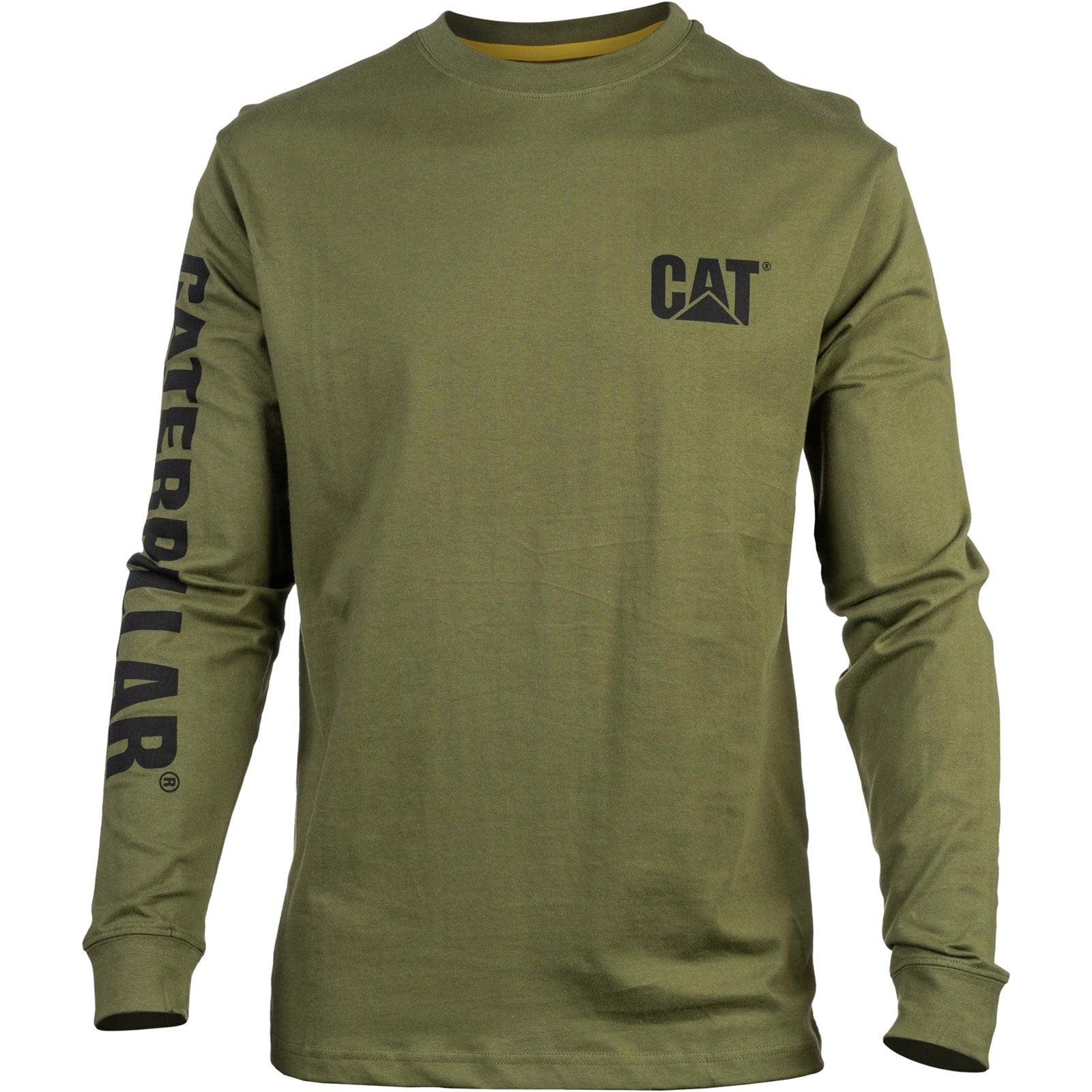 Caterpillar Trademark Banner Long Sleeve T-Shirt