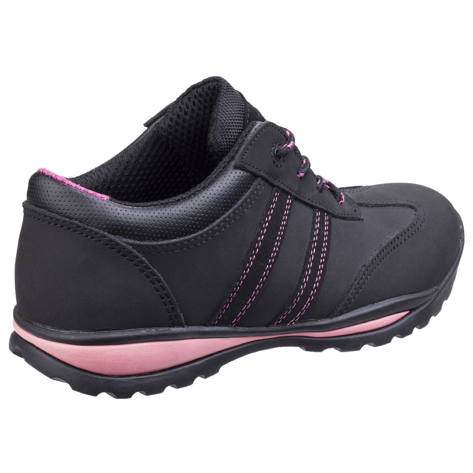 Side profile of the sporty FS47 safety trainer.