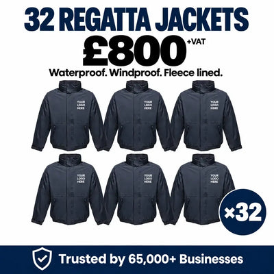 32 Item Regatta Dover Jacket Bundle Deal