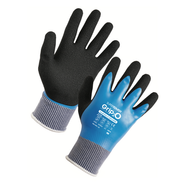 Supertouch Gloves Grip2-O Thermal Water & Cut Resistant Gloves - 1 Pairs