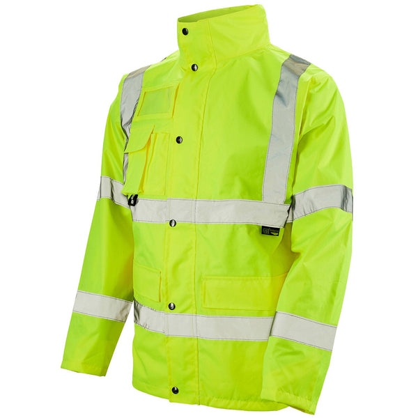 Supertouch Hi Vis Breathable Jacket in orange Colour