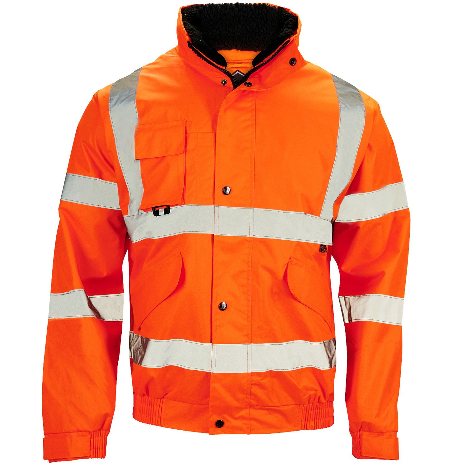 Supertouch Hi Vis Breathable 2 in 1 Bomber Jacket