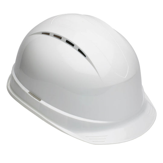 A Supertouch Safety Helmet shown from a clear angle.