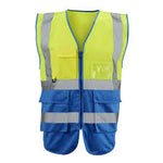 Supertouch Hi Vis 2 Tone Executive Vest - thumbnail 3