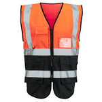 Supertouch Hi Vis 2 Tone Executive Vest