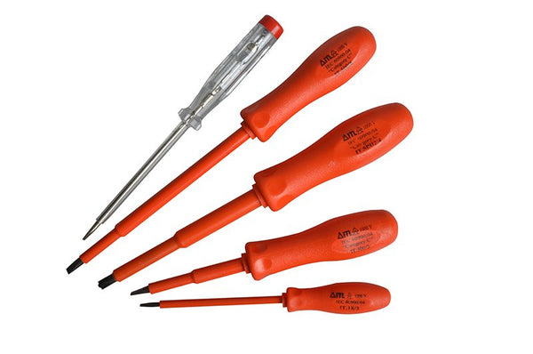 ITL Insulated Insulated Screwdriver Set, 5 Piece