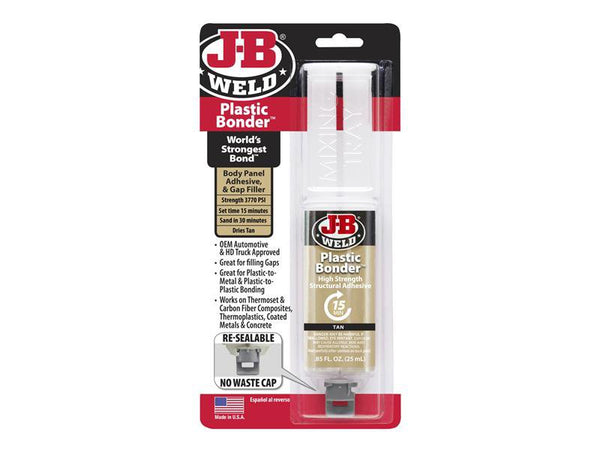 J-B Weld PlasticBonder Syringe