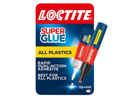 Loctite Super Glue All Plastics Pen 2g + 4ml Tube