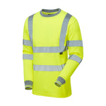 Supertouch HV Long Sleeve Bird Eye T-Shirt - thumbnail 4