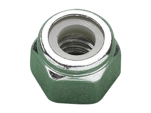 METALMATE Type P Nylon Insert Nuts, Zinc Plated