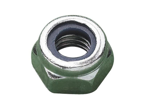 METALMATE Type T Nylon Insert Nuts, Zinc Plated