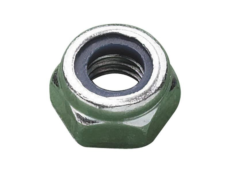 METALMATE Type T Nylon Insert Nuts, Zinc Plated