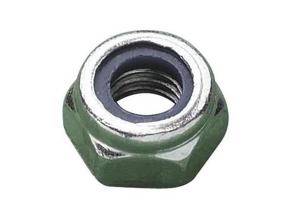 METALMATE Type T Nylon Insert Nuts, Zinc Plated