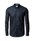 Nimbus Torrance Modern Fit Raw Denim Shirt