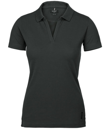Nimbus Womens Harvard V-Neck Stretch Deluxe Polo
