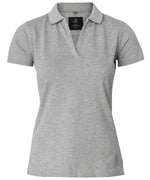 Nimbus Womens Harvard V-Neck Stretch Deluxe Polo - thumbnail 4