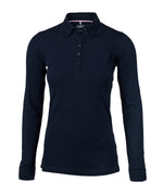 Nimbus Womens Carlington Deluxe Long Sleeve Polo - thumbnail 3
