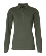 Nimbus Womens Carlington Deluxe Long Sleeve Polo - thumbnail 5
