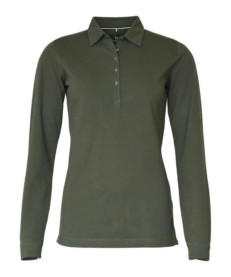Nimbus Womens Carlington Deluxe Long Sleeve Polo
