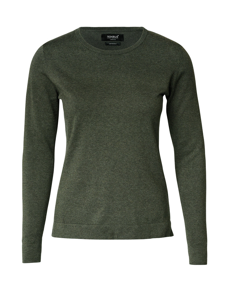 Nimbus Brighton Women's Elegant Round Neck Knitted Jumper