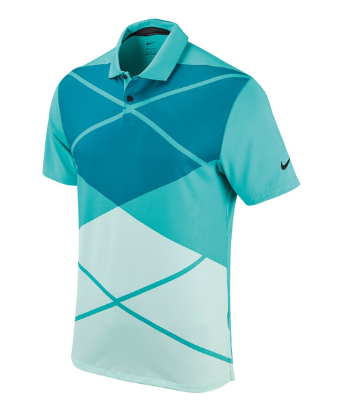Nike Vapor Argyle Print Golf Polo