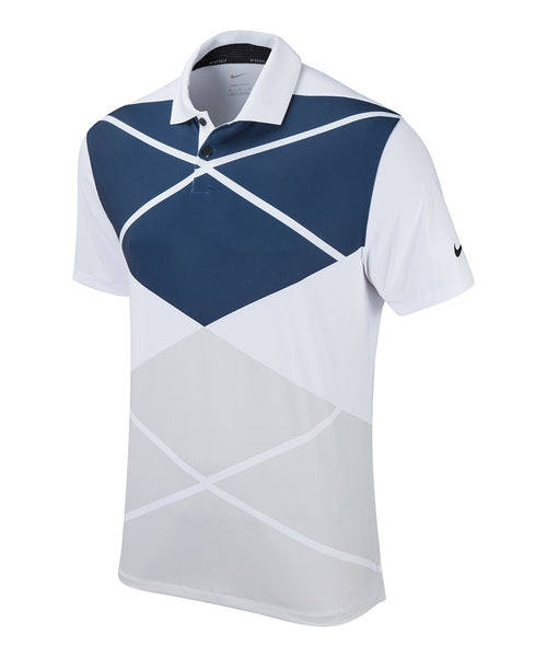 Nike Vapor Argyle Print Golf Polo