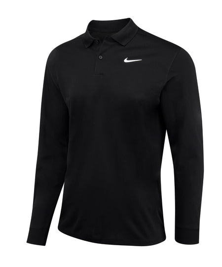 Nike Dri-Fit Victory Solid Long Sleeve Golf Polo