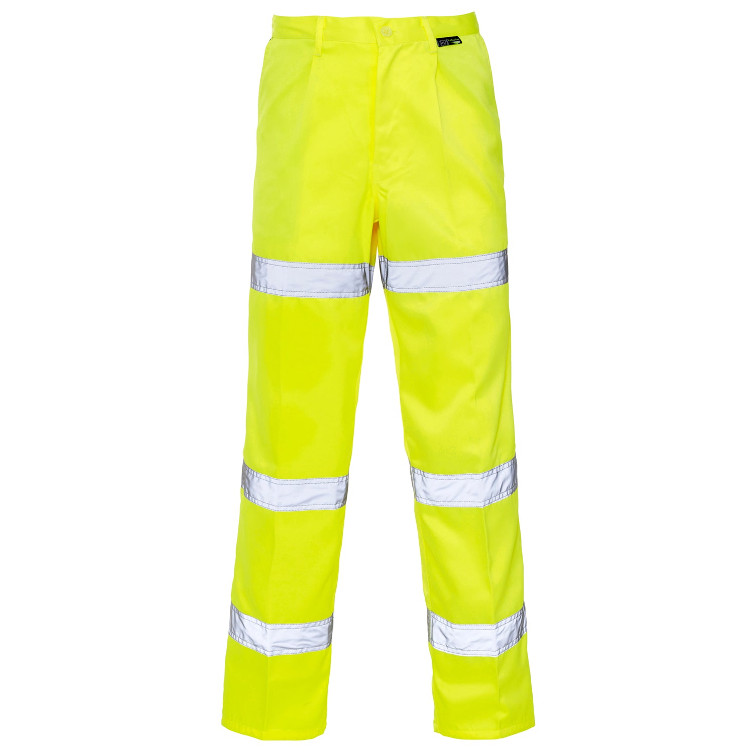Supertouch Hi Vis 3 Band Polycotton Trousers