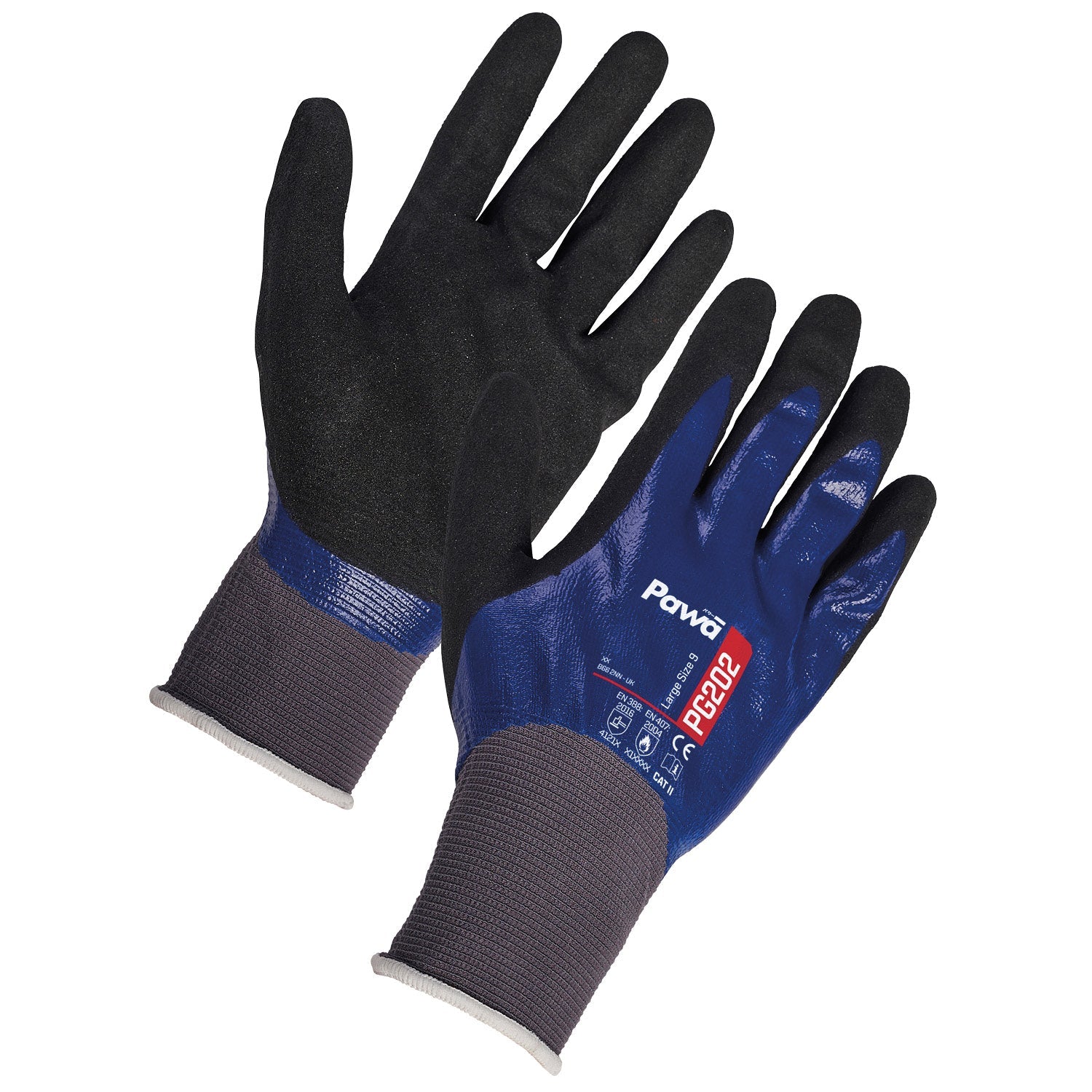 blue Supertouch Pawa PG202 Gloves
