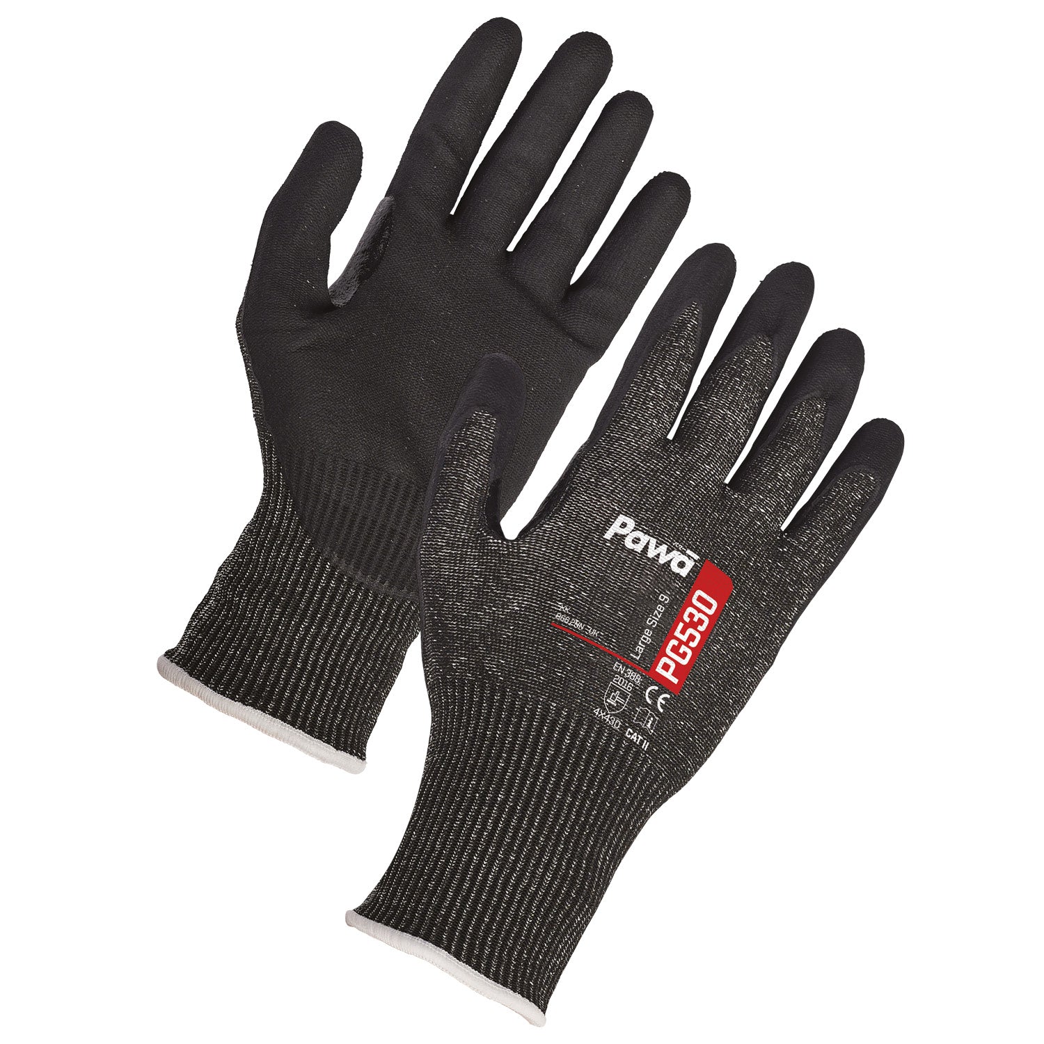 Black Supertouch Pawa PG530 Gloves