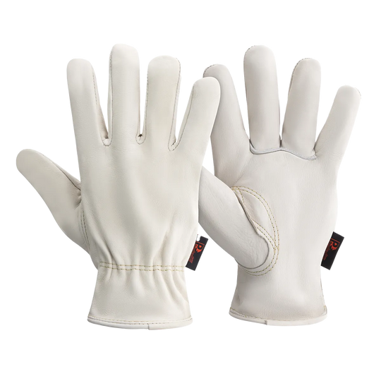 Drivers Hide Drivers Glove - Ivory 10 pairs