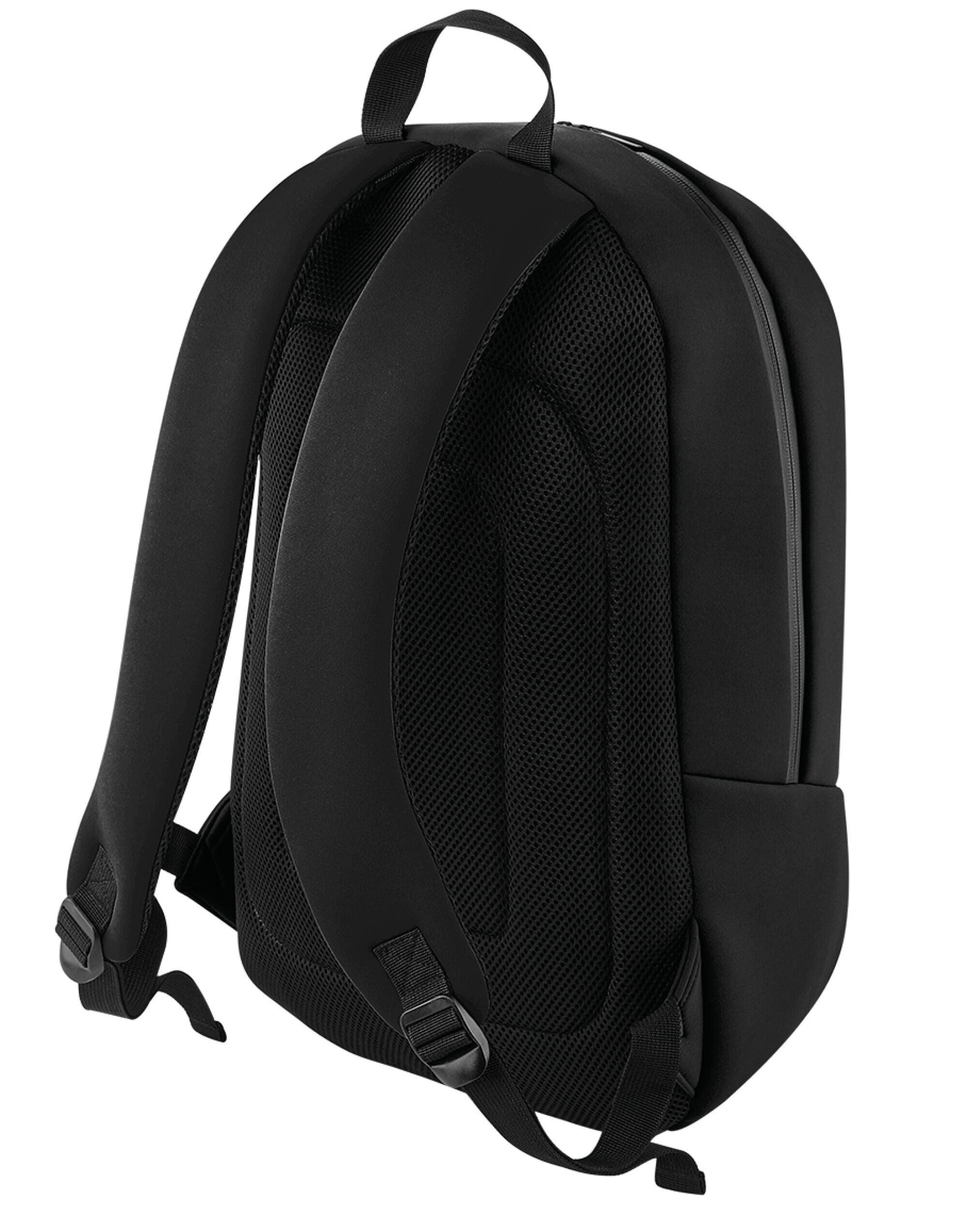 Person wearing the oyster-colored structured cross-body bag.