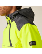 Regatta High Visibility TRA316 Hi-Vis Overhead Bomber - Yellow/Grey